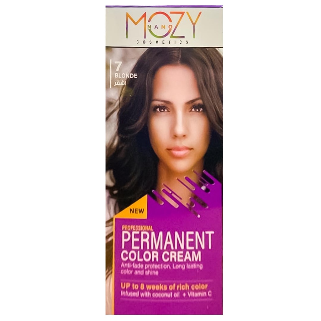نانو موزى صبغة - Nano Mozy Color (60ml, blonde 7)