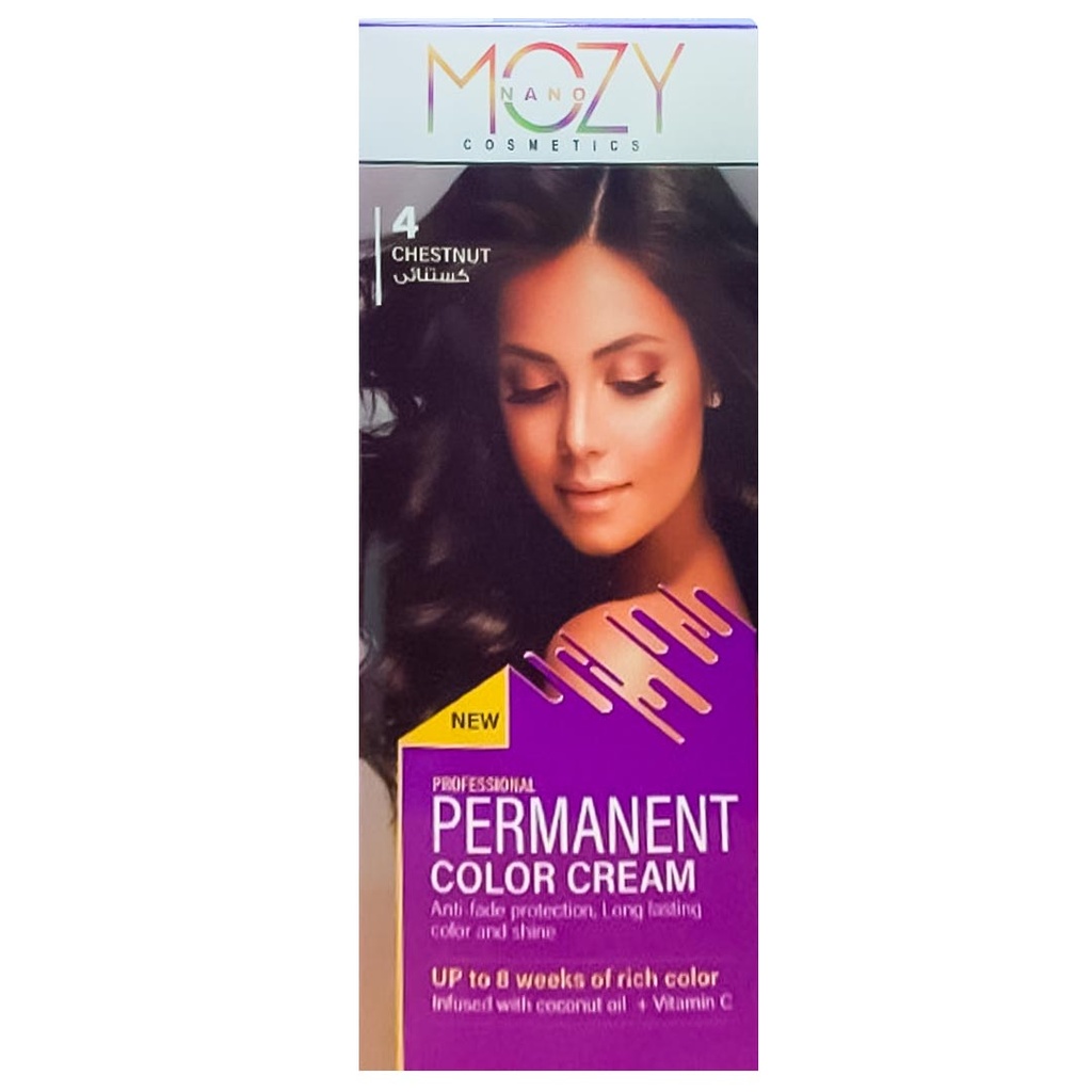 نانو موزى صبغة - Nano Mozy Color (60ml, Chestnut 4)