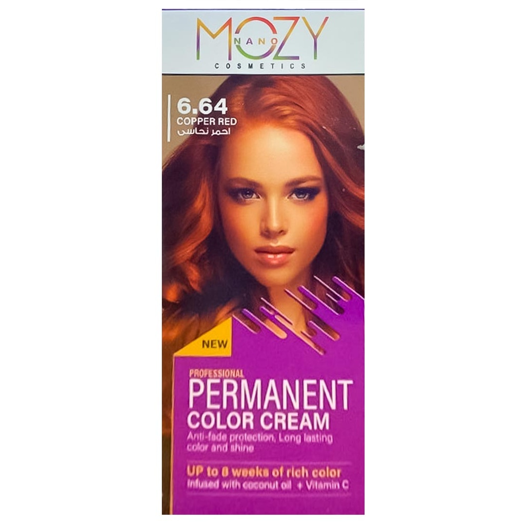 نانو موزى صبغة - Nano Mozy Color (60ml, Copper Red 6-64)