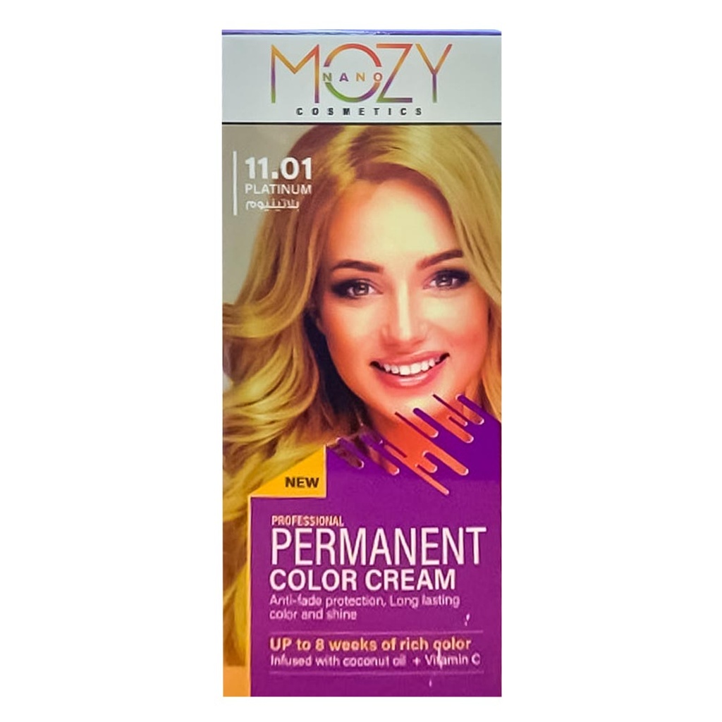 نانو موزى صبغة - Nano Mozy Color (60ml, Platinum 11-01)