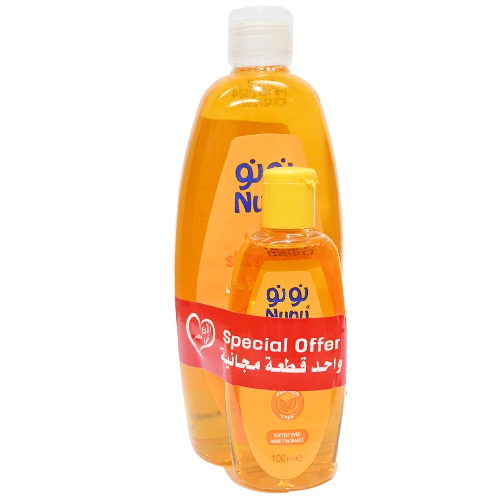 نونو شامبو - Nunu Shampoo (500ml, + Shampoo 100ml)