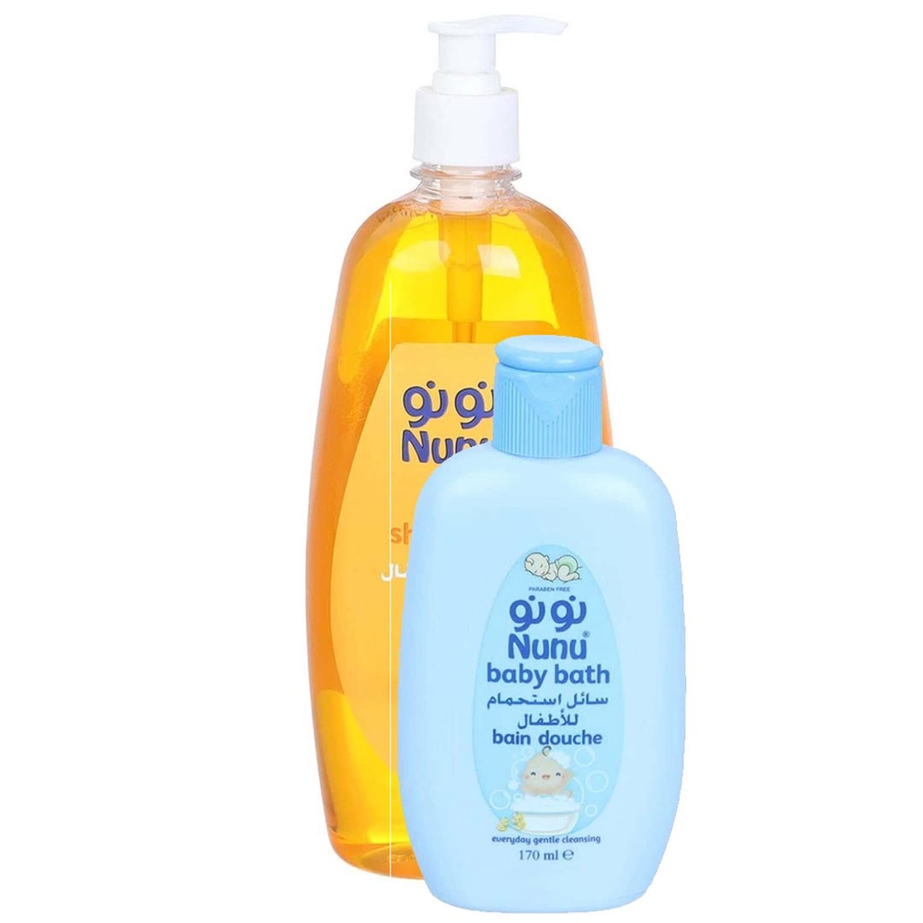 نونو شامبو - Nunu Shampoo (800ml, +Shower 170Free)