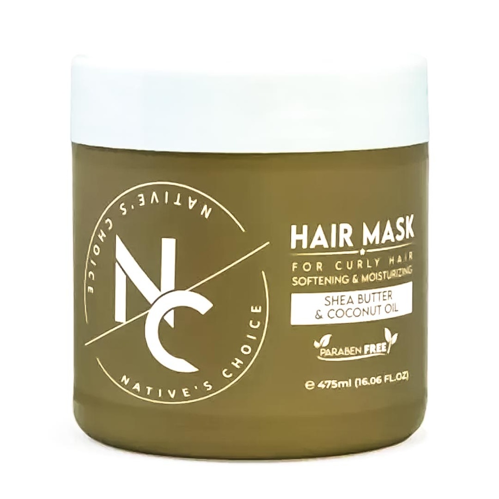 نيتيفز تشويس حمام كريم - Native’s Choice Hair Mask (475ml, Shea butter)