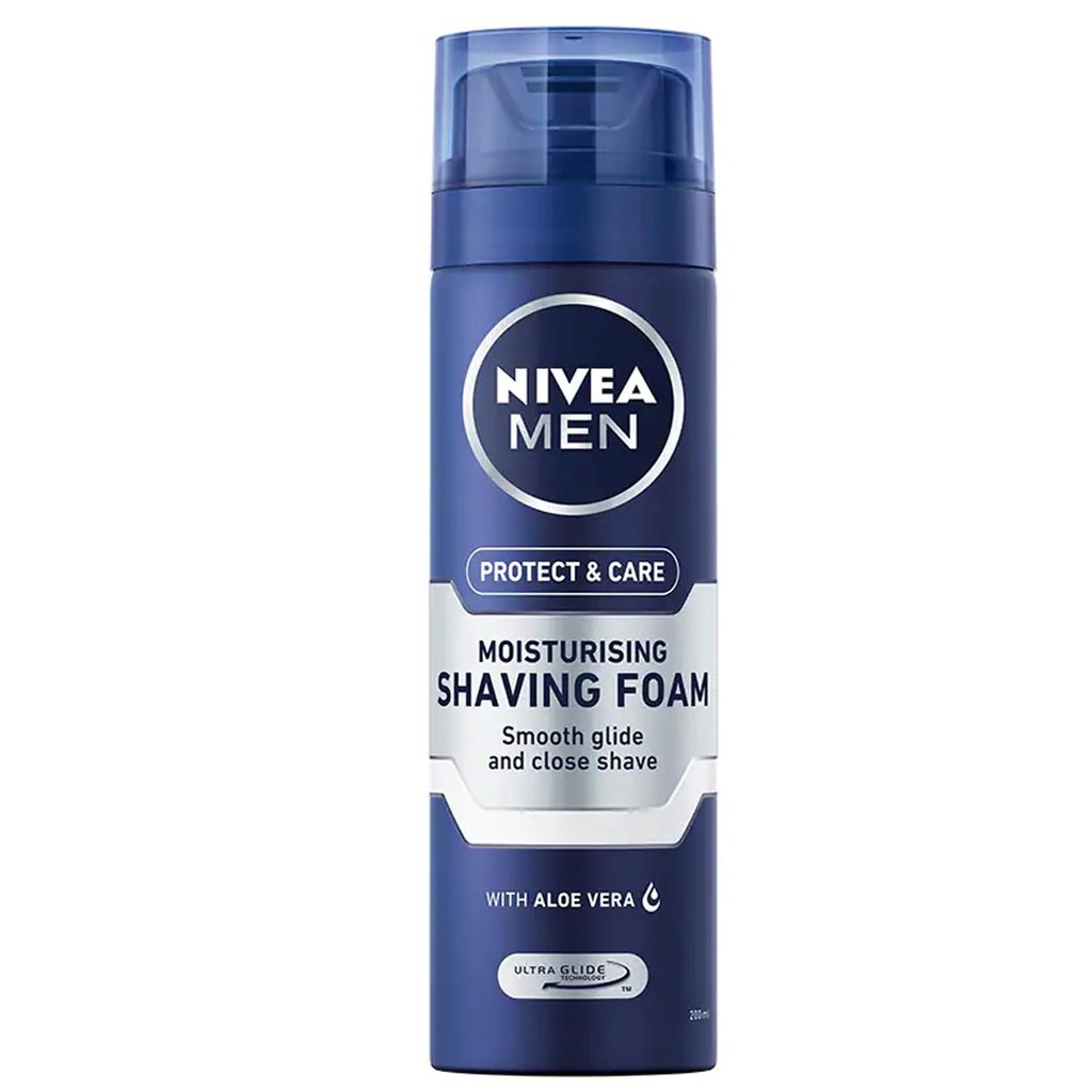 نيفيا حلاقة - Nivea Shaving (Fom, 200ml, Protect&Care)