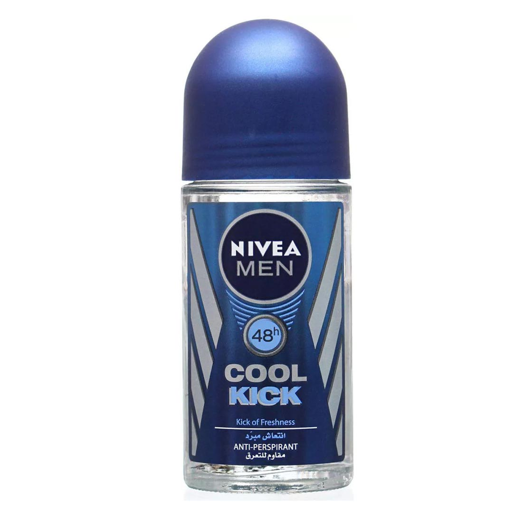 نيفيا رول اون رجالى - Nivea Roll On Men (50ml, Cool Kick, without)