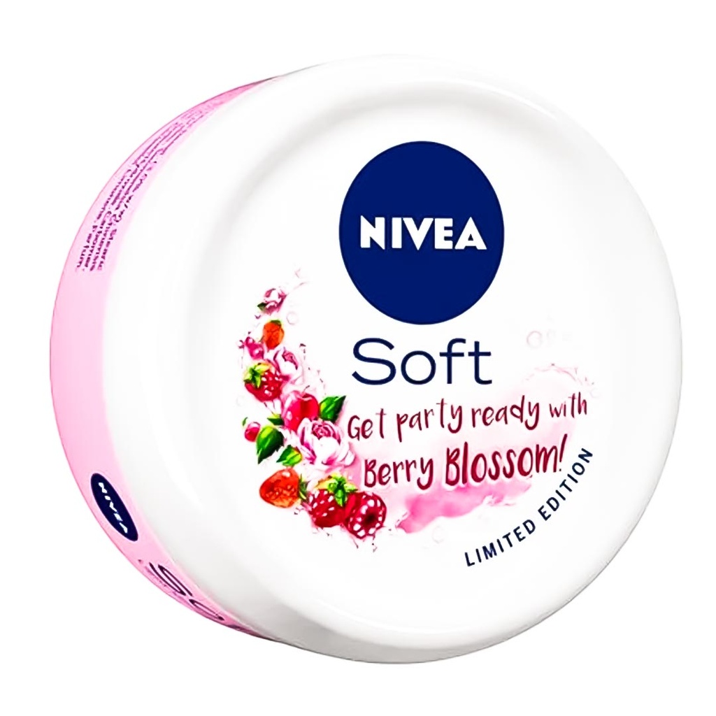 نيفيا سوفت - Nivea Soft (100ml, Blueberry, without)