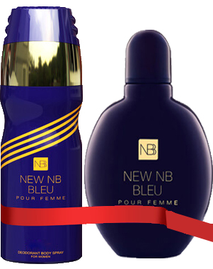 نيو ان بى بلو طقم - New NB Bleu Set EDT-W (100ml+200ml)