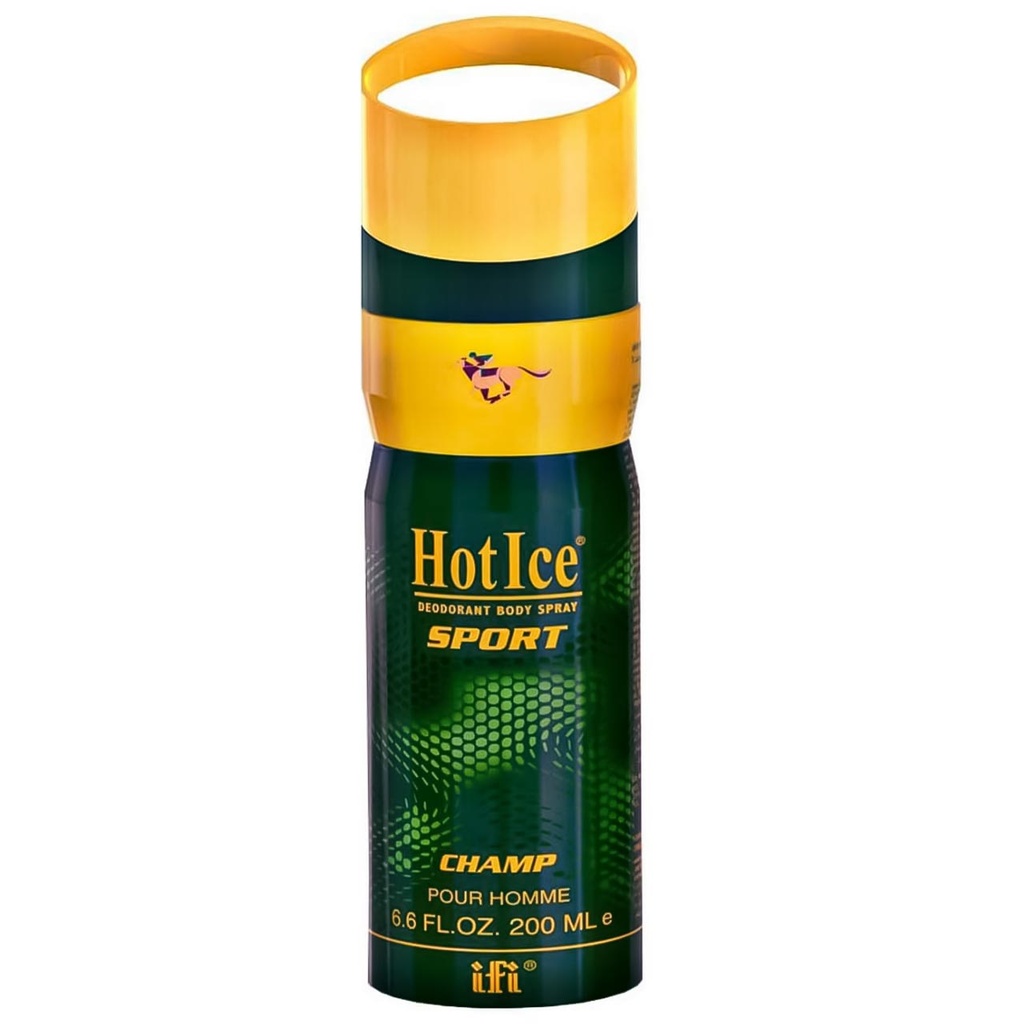 هوت ايس سبورت سبراى - Hot Ice Sport Spray (men, 200ml, Champ)
