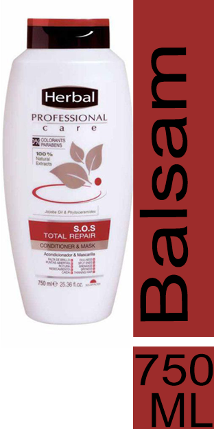هيربل بروفيشينال بلسم - Herbal Professional Conditioner (750ml, Jojoba)