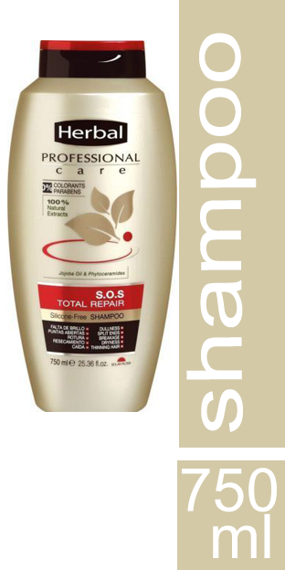هيربل بروفيشينال شامبو - Herbal Professional Shampoo (750ml, Jojoba)