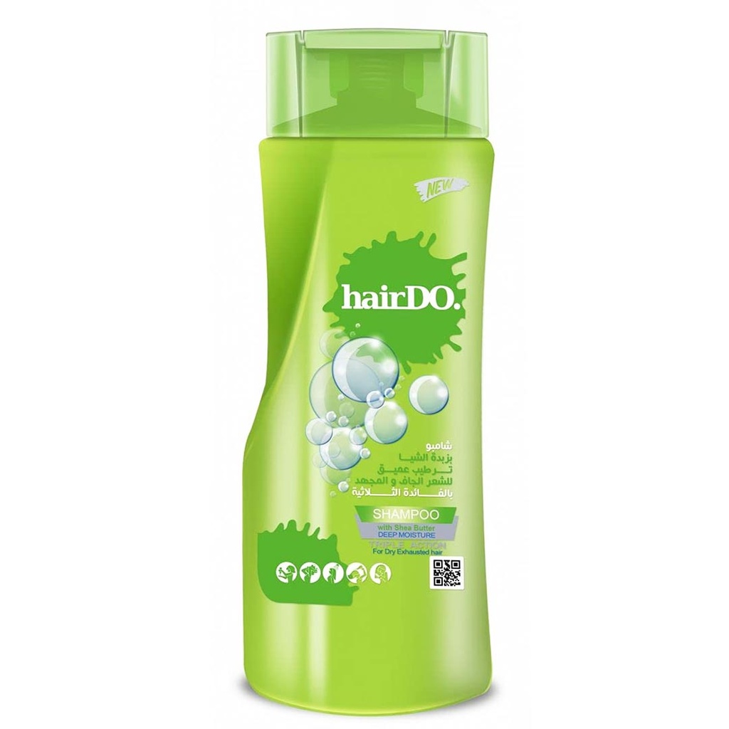 هيردو شامبو - Hairdo Shampoo (400ml, Shea butter, without)