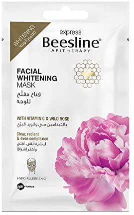 يبزلين ماسك - Beesline Mask (8g, Vitamin C&Wild Rose)