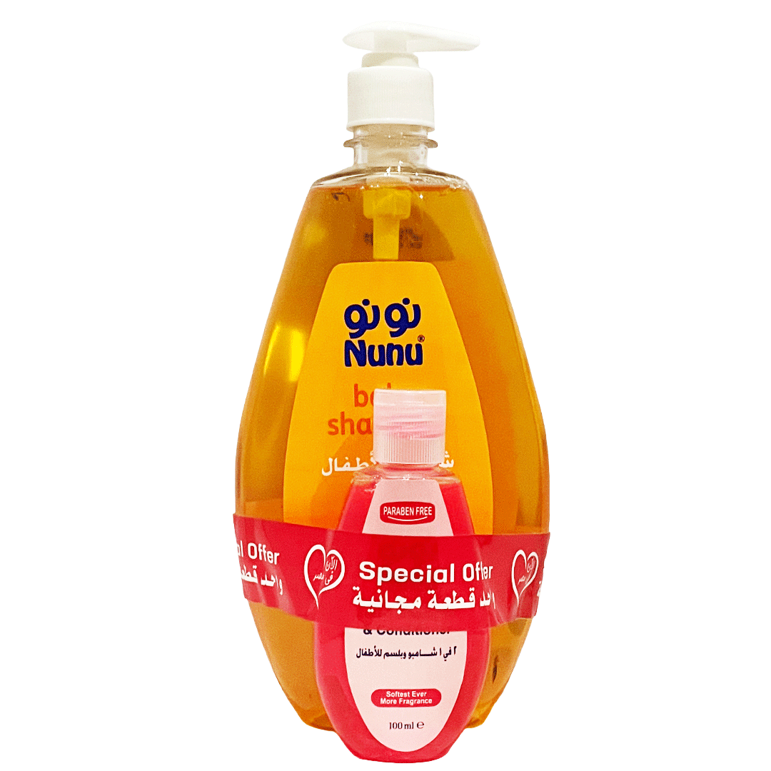 نونو شامبو + شامبو و بلسم 100مل - Nunu Shampoo + Shampoo & Conditioner 100ml