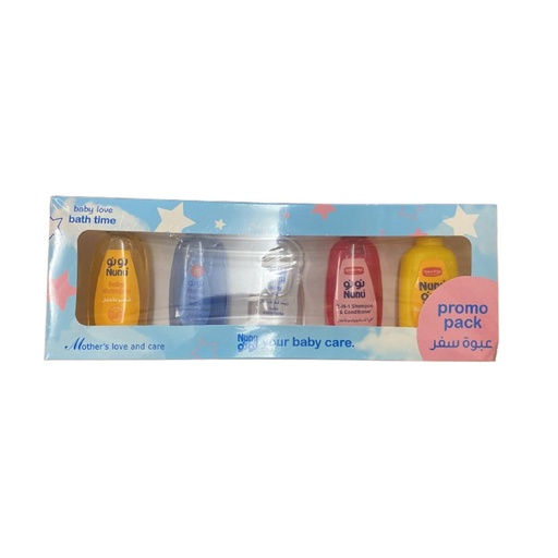 [6221053218479] نونو مجموعة عناية - Nunu  Care group 5Psc 100ml (5 × 100ml)