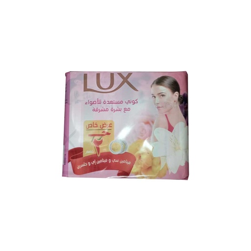 [6221155201140] لوكس صابون - Lux Soap 115g 4Psc (115g, Magical Orchid, Discount 2E.L)