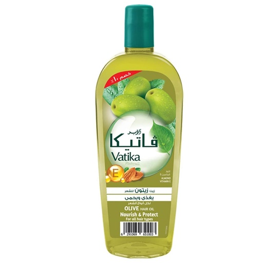[6291069651003] فاتيكا زيت - Vatika Oil (90ml, Olive, discount 10%)
