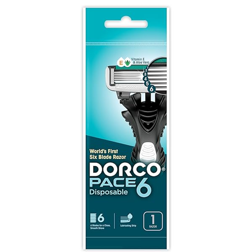 [8801038600840] دوركو بيس 6 - Dorco Pace 6 (1PC)