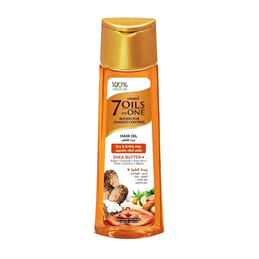 امامى 7 اويلز ان ون زبدة شيا - Emami 7 Oils In One  Shea Butter (200ml)