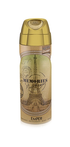 امبر سبراى - Emper Spray (Woman, 200ml, Memories)