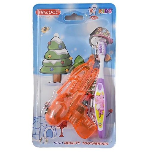 ترى كول فرشاة اسنان - TRI.COOL Tooth Brush (Kids, No:3002, Soft)