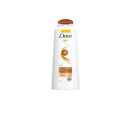 دوف شامبو زيوت مغذية - Dove Shampoo Nourishing Oil (600ml, Discount 17.5L.E)