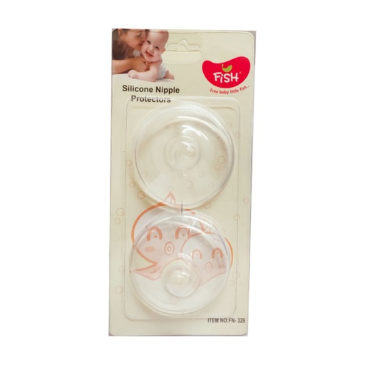 فيش حلمة ثدى - Fish Nipple Shield 2Psc (No:Fn-329)