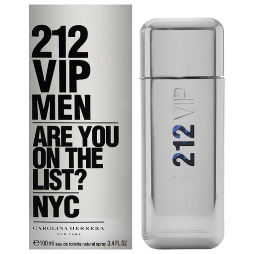 كارولينا هريرا 212 فى اى بى مان -Carolina Herrera 212VIP Men EDT-M  (100ml)