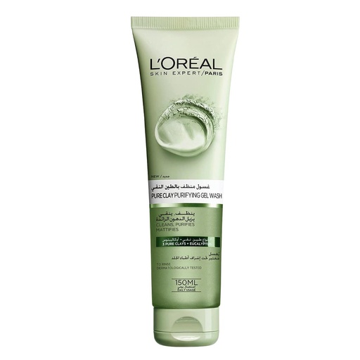لوريال ماسك - Loreal Mask (Wash, 150ml, Eucalyptus)