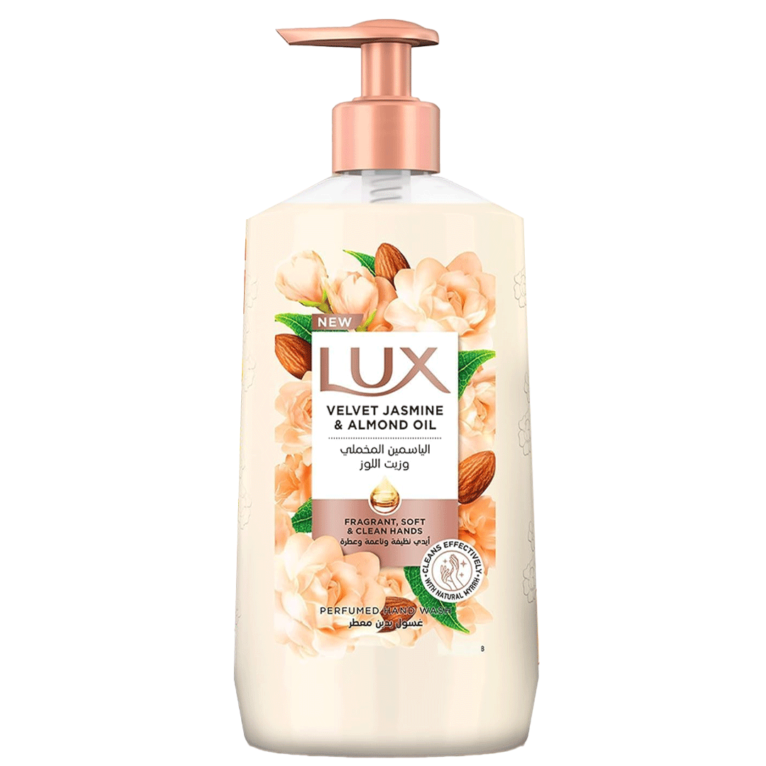 لوكس هاند ووش الياسمين المخملى و زيت لوز - Lux Hand Wash Velvet Jasmine & Almond Oil