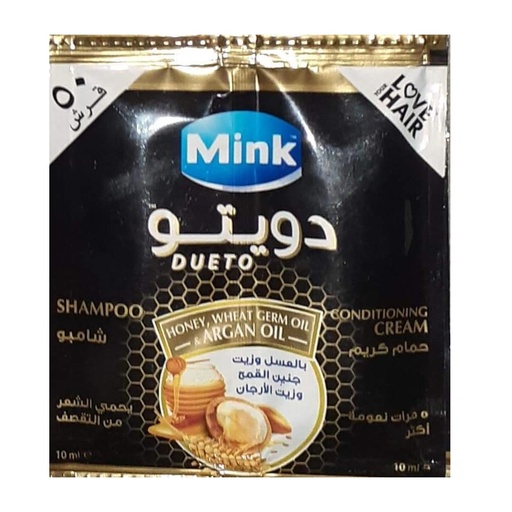 مينك دويتو - Mink Duetto 120Psc (10ml+10ml, Honey, without)