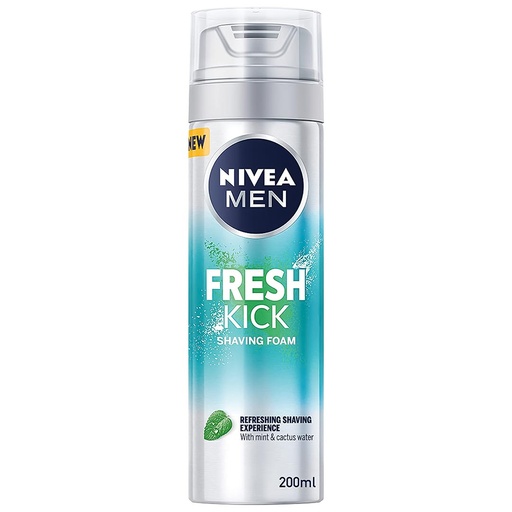 نيفيا حلاقة - Nivea Shaving (Fom, 200ml, Fresh&Kick)