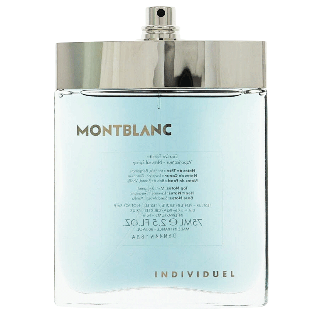 مونت بلانك انديفيدوال تستر - Montblanc Individuel Tester EDT-M (75ml)