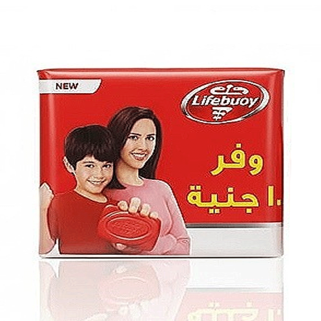 [6221155213518] لايف بوى صابون انتعاش البرودة وفر 10جنية - LifeBuoy Soup Cool Fresh Offer 10EGP 165g 4Psc